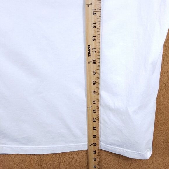 VERSACE COUTURE Shirt Mens XL White Pullover Medallion Logo Short Sleeve T-Shirt - Picture 11 of 12